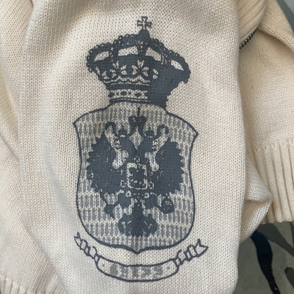 Guess zip neck Emblem Sweater - Picture 12 of 13
